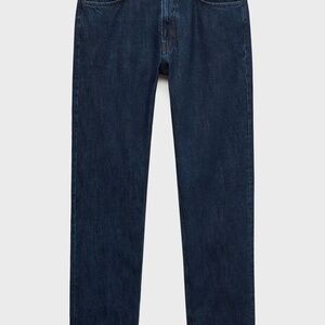 MANGO MAN - Moby straight-fit dark-wash jeans open blue - 31 - Man